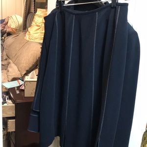Albert nipon navy suit size 16